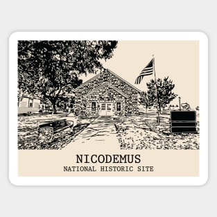 Nicodemus National Historic Site Magnet